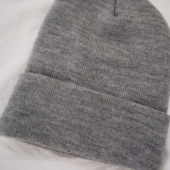 AMERICAN APPAREL Gender-Neutral Grey Toque - Picture 2 of 5